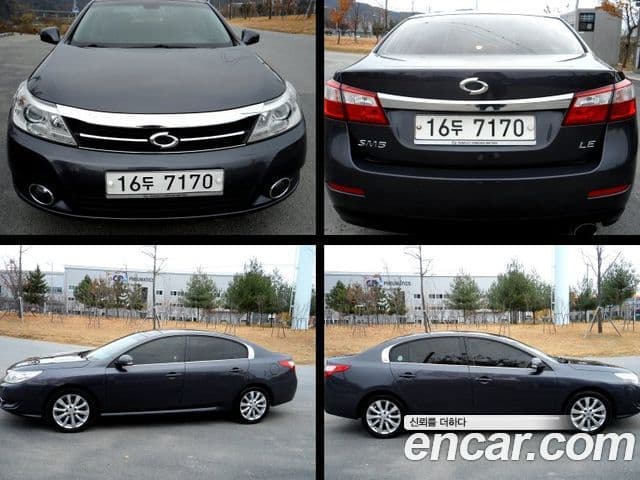 Renault Korea(Samsung) 뉴SM5(новый кузов / новое поколение) LE, 2010 24