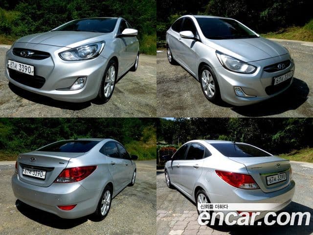 Hyundai Accent(новый кузов / новое поколение) Wit 1.6 GDI top, 2012 1