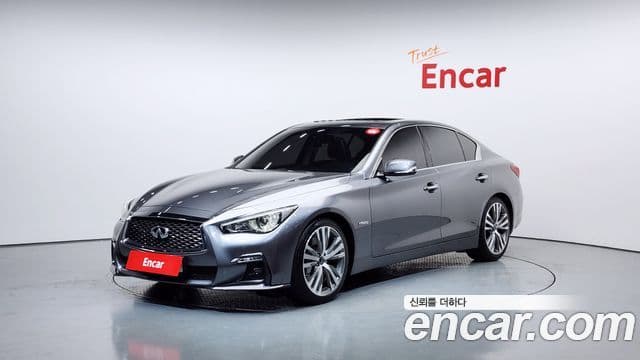 Infiniti Q50 3.5 синий Sport Sensory, 2018 1