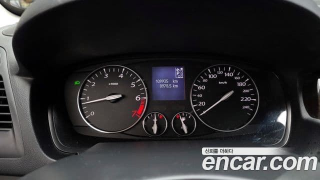 Renault Korea(Samsung) 뉴SM5(новый кузов / новое поколение) SE, 2010 8