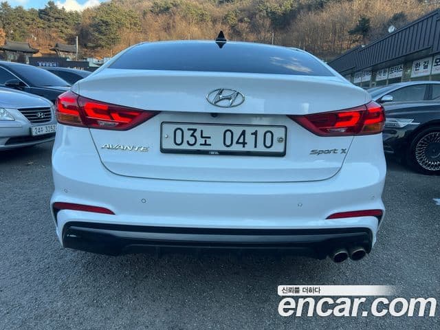 Hyundai Avante AD 1.6 турбо Sport, 2017 все фото