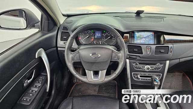 Renault Korea(Samsung) 뉴SM5(новый кузов / новое поколение) SE чёрный, 2011 13