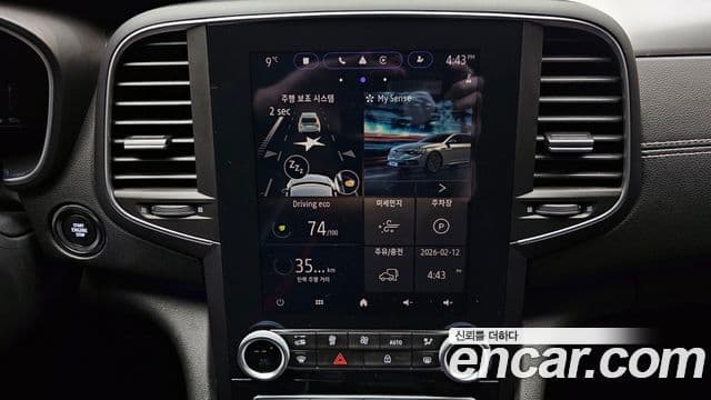 Renault Korea(Samsung) The / новый New SM6 2.0 LPe Feel (название комплектации), 2023 18