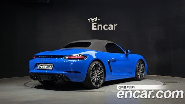 Porsche 718 Boxster 4.0 GTS, 2024 2