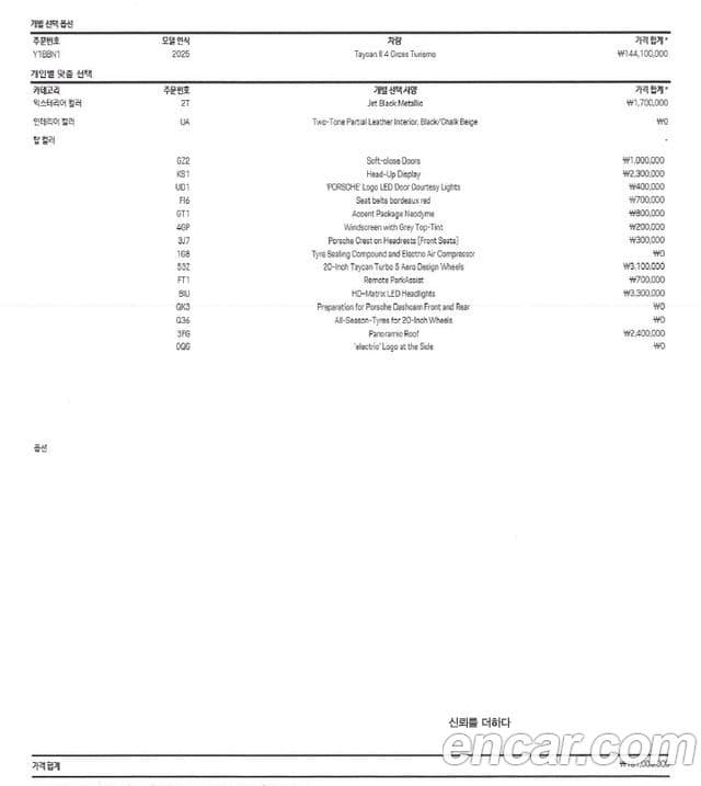 Porsche 타이칸 4 Cross Turismo, 2025 11