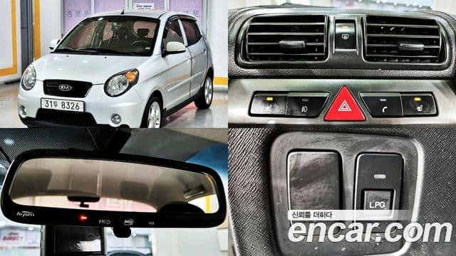 Kia 뉴모닝 люксовая версия Black Premium, 2010 1