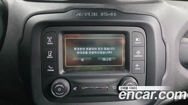 Jeep Renegade 2.0 дизель Longitude AWD, 2016 16