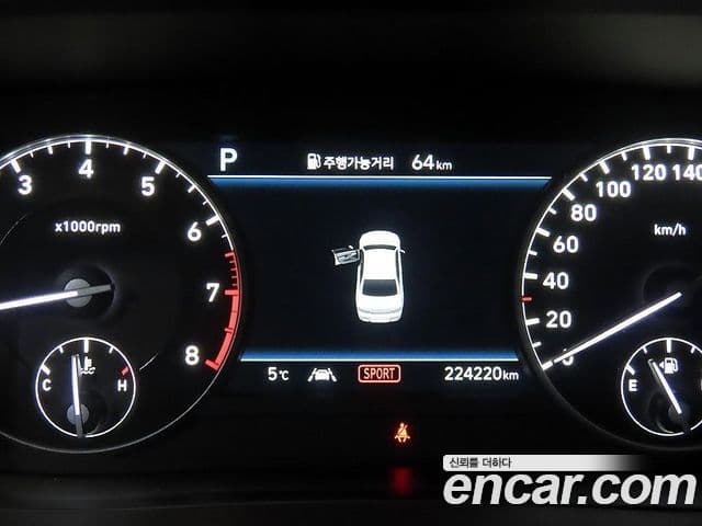 Genesis G90 3.8 AWD изменение конструкции (bi-fuel), 2019 9