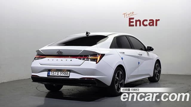 Hyundai Avante гибрид (CN7) Inspiration, 2021 2