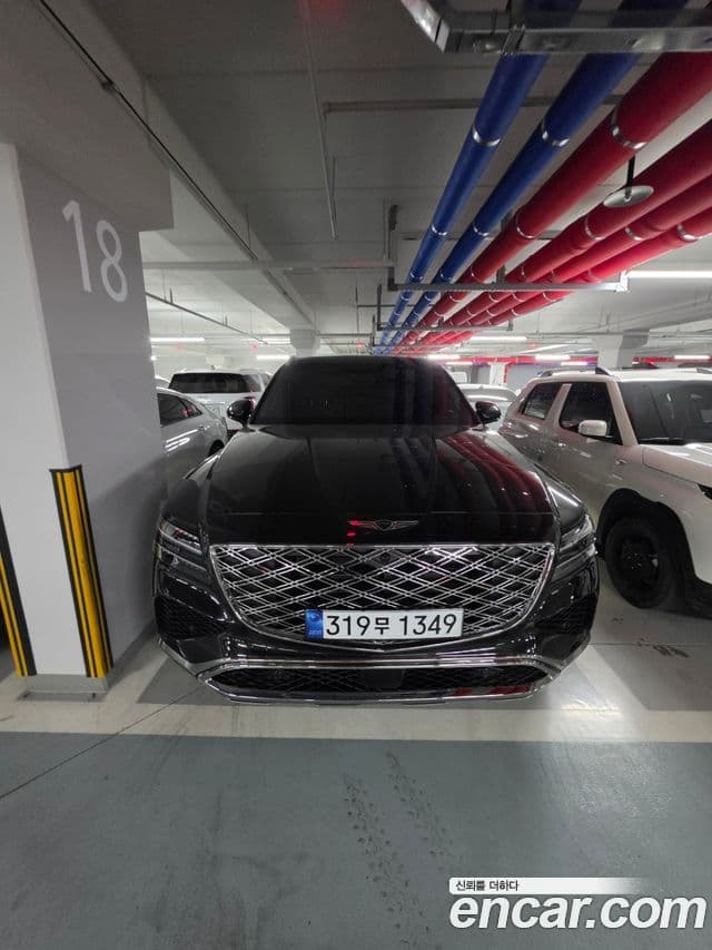 Genesis GV80 чёрный, 2025 3