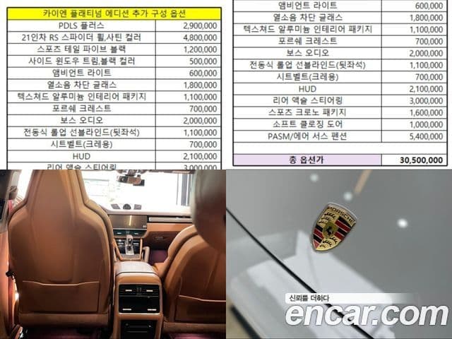 Porsche Cayenne (PO536) 3.0 E-гибрид купе Platinum Edition, 2023 9