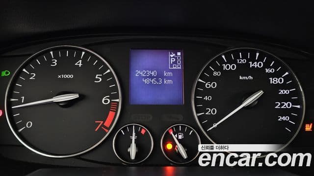 Renault Korea(Samsung) 뉴SM5(новый кузов / новое поколение) SE, 2010 8