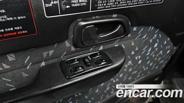 Hyundai 갤로퍼 2 9인승 V6 LPG, 1998 19