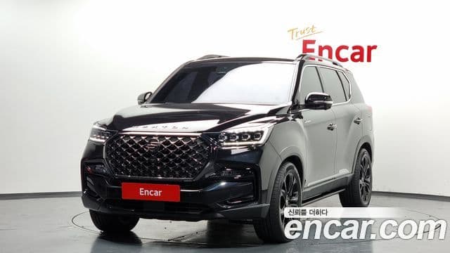 KG모빌리티(SsangYong) All New Rexton The / новый чёрный, 2021 1
