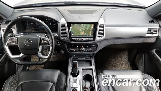 KG모빌리티(SsangYong) All New Rexton The / новый чёрный, 2021 7