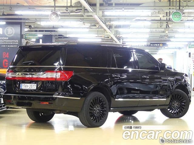 Lincoln Navigator 4세대 3.5L чёрный Label, 2021 2