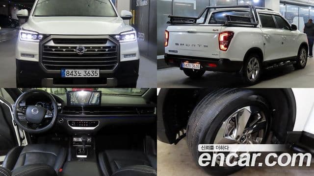 KG모빌리티(SsangYong) The / новый New Rexton Sport Cool Men Prestige, 2024 1