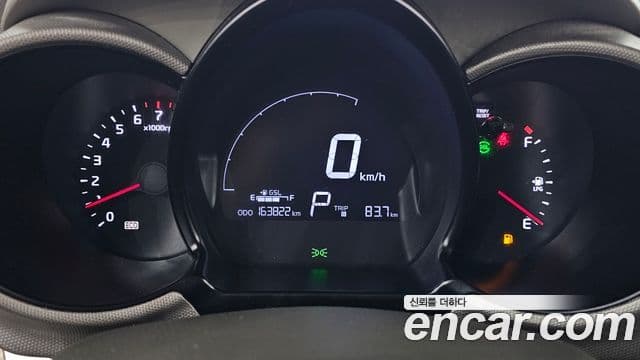 Kia Ray Luxury bi-fuel, 2013 8