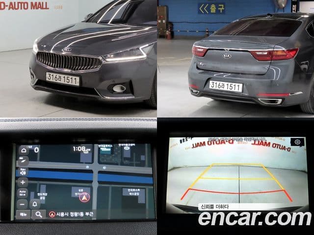 Kia All New K7 3.0 LPI Luxury (арендный автомобиль), 2018 17