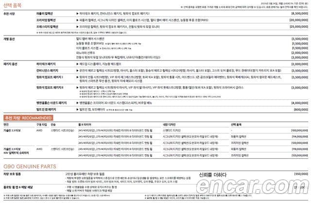 Genesis G90 (RS4) бензин 3.5 турбо AWD, 2023 20