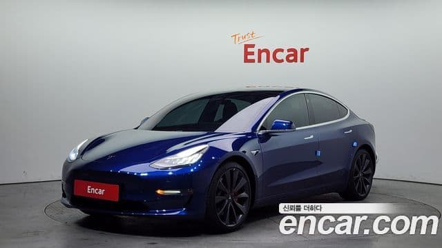 Tesla модель 3 performance AWD, 2020 1