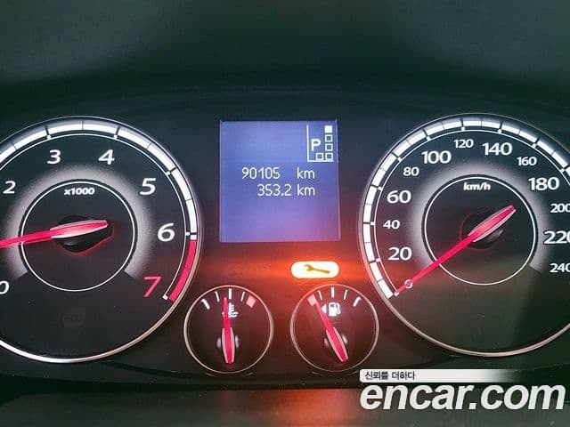 Renault Korea(Samsung) SM5 Nova LPLi такси-аренда люксовая версия, 2015 8