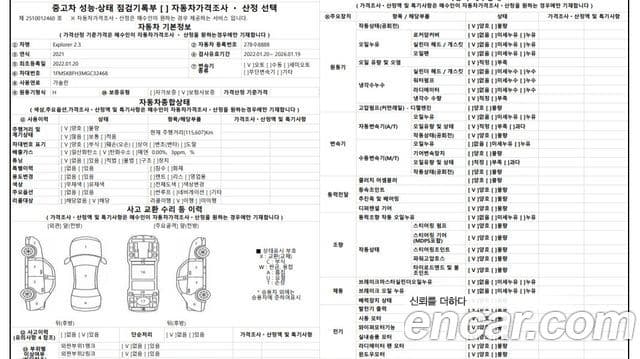 Ford Explorer 6세대 2.3 Limited 4WD, 2021 20