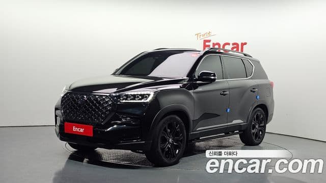 KG모빌리티(SsangYong) All New Rexton The / новый чёрный, 2021 1