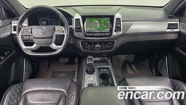 KG모빌리티(SsangYong) All New Rexton The / новый чёрный, 2021 7