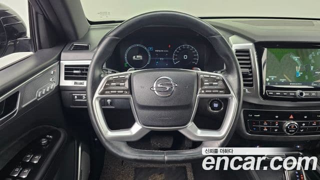 KG모빌리티(SsangYong) All New Rexton The / новый чёрный, 2021 13