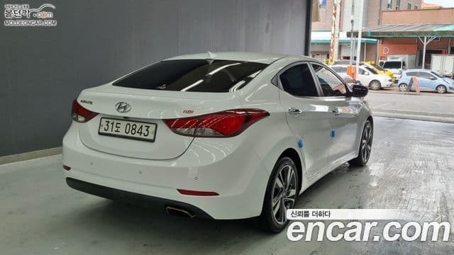 Hyundai The / новый New Avante 빌트인캠2 — базовая версия - Built-in Cam 2, 2014 2