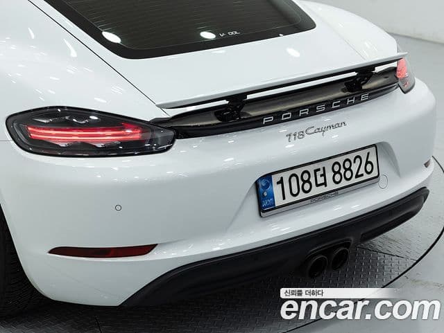Porsche 718 카이맨, 2018 12