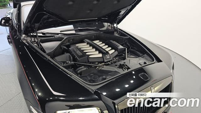 Rolls-Royce 던 6.6 V12 чёрный эмблема, badge, 2020 6