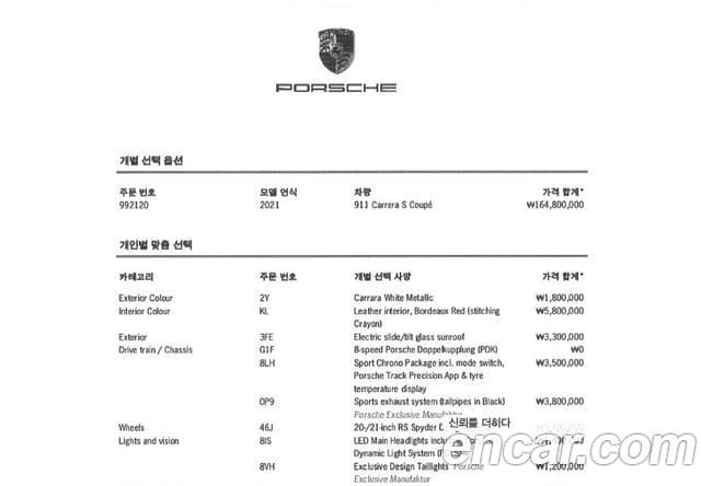 Porsche 911 (992) Carrera S, 2021 19