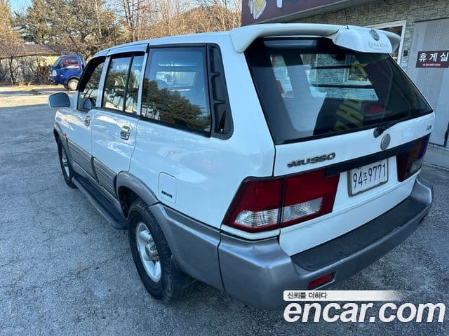 KG모빌리티(SsangYong) New Musso фургон / van 빌트인캠2 — базовая версия - Built-in Cam 2, 2001 2