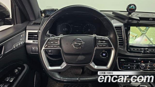 KG모빌리티(SsangYong) All New Rexton The / новый чёрный, 2021 13