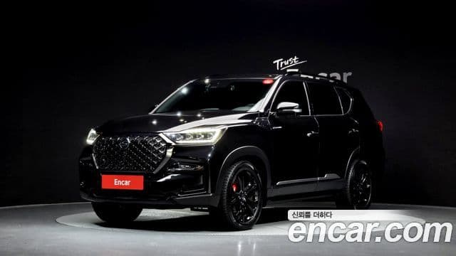 KG모빌리티(SsangYong) All New Rexton The / новый чёрный, 2021 1