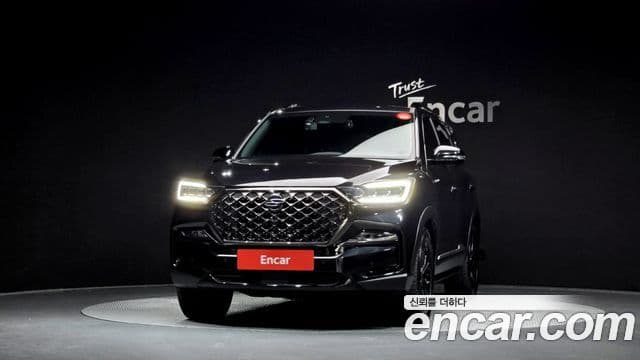 KG모빌리티(SsangYong) All New Rexton The / новый чёрный, 2021 3