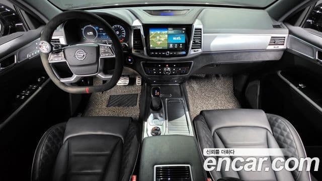 KG모빌리티(SsangYong) All New Rexton The / новый чёрный, 2021 7