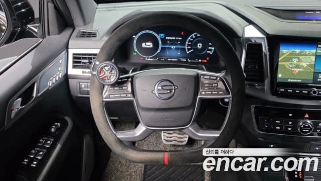 KG모빌리티(SsangYong) All New Rexton The / новый чёрный, 2021 13