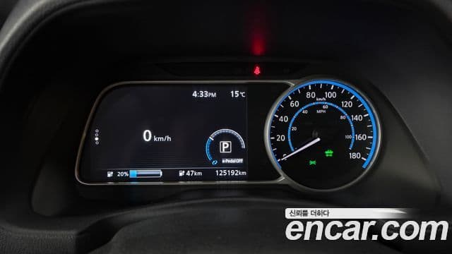 Nissan 리프 (ZE1) EV SL, 2019 8