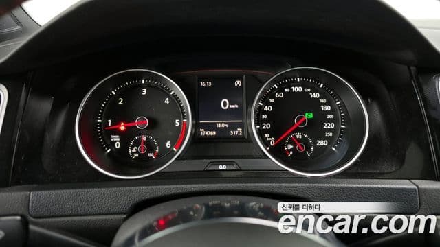 Volkswagen Гольф 7세대 2.0 GTD, 2016 8