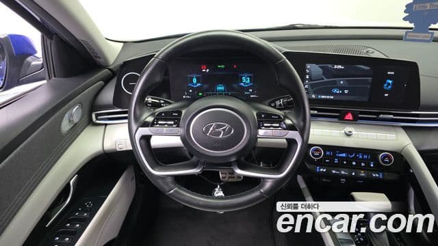 Hyundai Avante гибрид (CN7) Inspiration, 2021 13