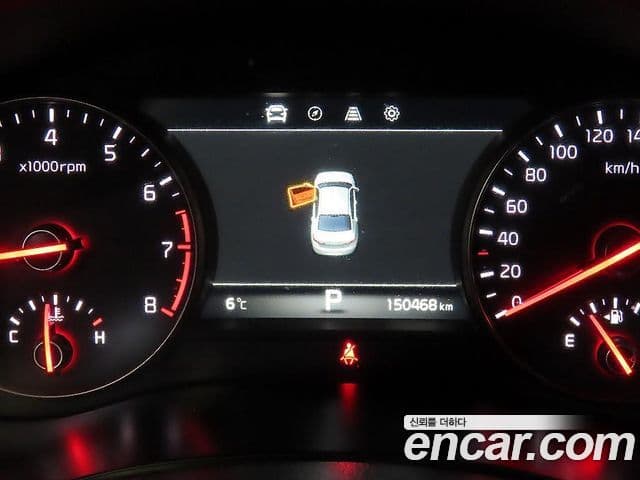 Kia All New K7 3.0 LPI Prestige (арендный автомобиль), 2017 9