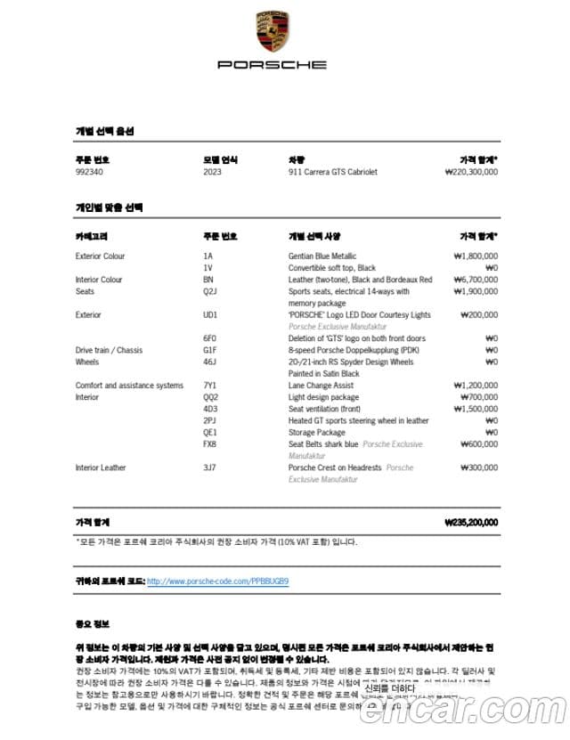 Porsche 911 (992) Carrera GTS кабриолет, 2023 20