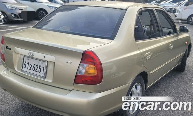 Hyundai 베르나 люксовая версия, 2000 2