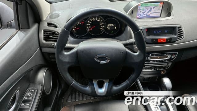 Renault Korea(Samsung) 뉴SM3 SE чёрный, 2011 14