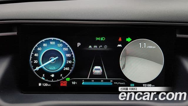 Hyundai Tucson гибрид (NX4) Inspiration 2WD, 2021 8