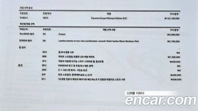 Porsche Cayenne (PO536) 3.0 купе Platinum Edition, 2023 20