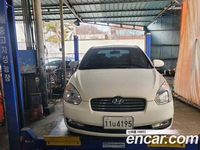 Hyundai 베르나(новый кузов / новое поколение) Premier, 2007 11